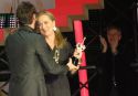 Streep receiving Award